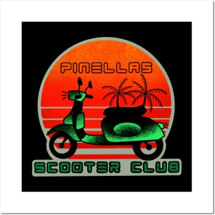 Pinellas scooter club Posters and Art